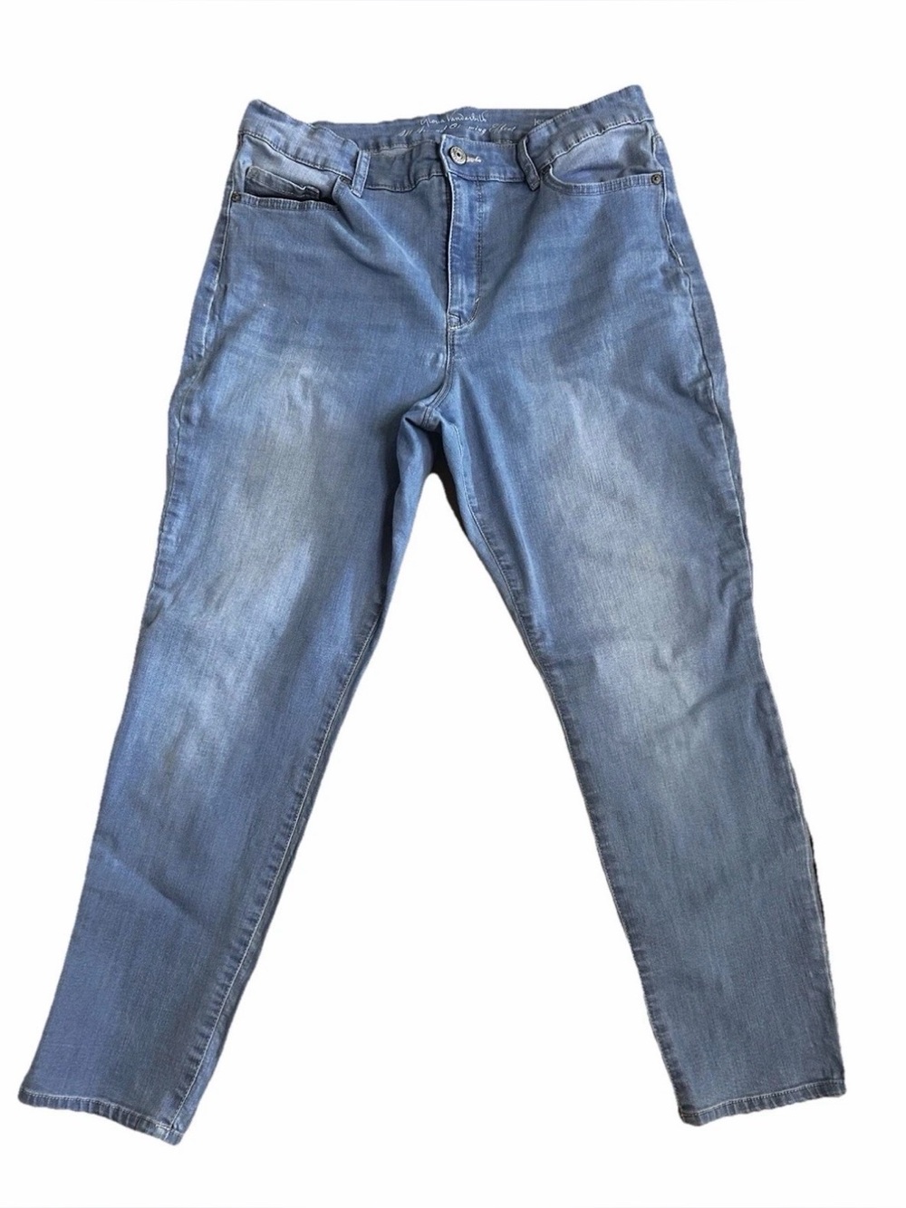 Gloria Vanderbilt Women's Skinny Light Blue Jessa Jeans